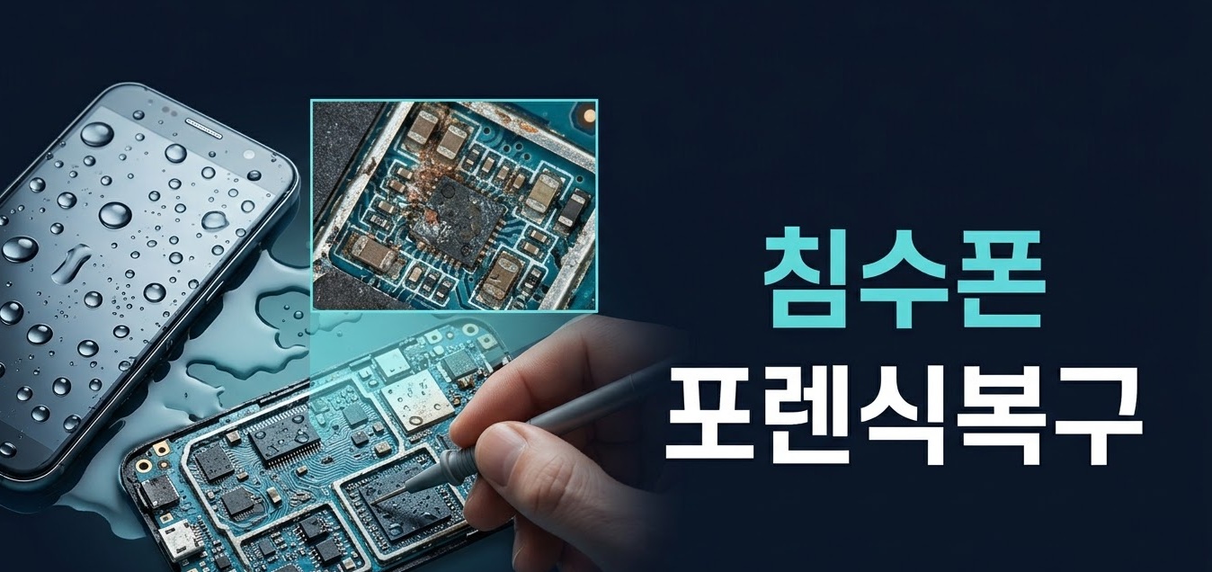 침수폰 포렌식복구